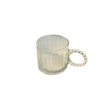 Taza 300ml asa perlas venecia cristalina MOD.0932