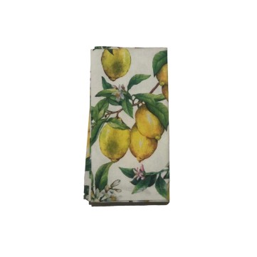 Servilleta Limones Lino Vintage 50x50cm 