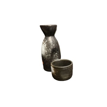 Jarra con Vaso 5X13cm Sake  Sushi Japones