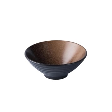 Ramen Bowl 22.7cm grande Negro Sushi Japones 