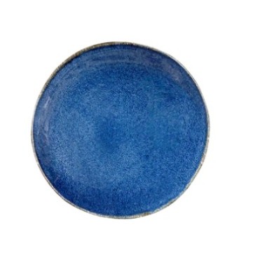 Plato trinche 19cm chena sin relieve Cabo Azul Indigo 