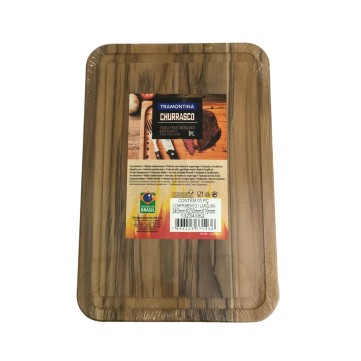 TABLA PARA ASADO RECTANGULAR 340X230X19MM  TMT