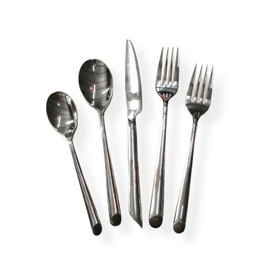 Set de cubiertos 5pzs Antinori plata