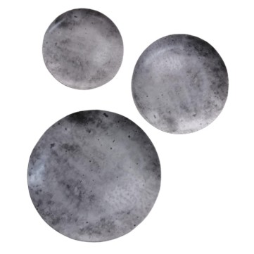 Platos 3 pzas trinche 27 cm, pastelero 20cm y pan 17 cm (luna) Platos 3 pzas trinche 27 cm, pastelero 20cm y pan 17 cm (luna)