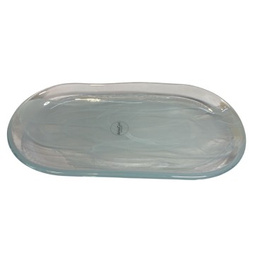 Plato Alabastro Blanco 27.5*4.5cm Ardacam