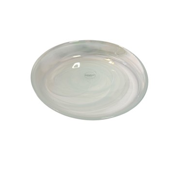 Plato Hills Alabastro Blanco 21*4.5cm 