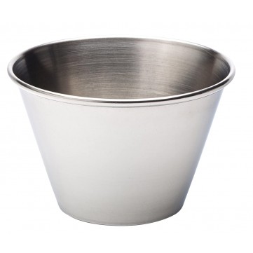 Ramekin tazón para aderezo 4oz acero inoxiable