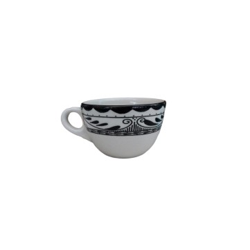 Taza para café 220ml talavera negra