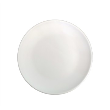 Plato trinche 27cm melamina cup blanca mate 