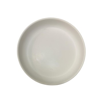 Plato hondo ensenada 27cm blanco mate 