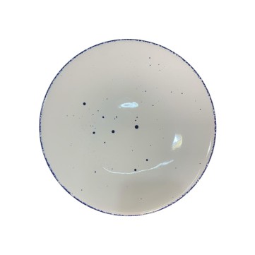 Plato trinche chena sin relieve 25cm Brisa brillante 
