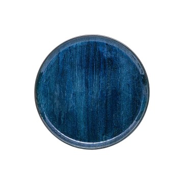Plato Trinche 19cm Plana Titanio Agua  