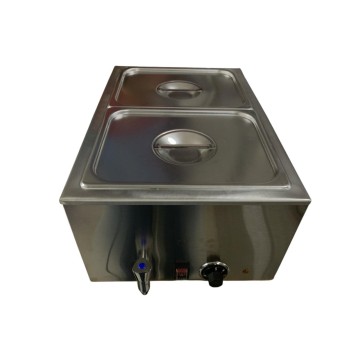 Chafer Eléctrico - 1,200 Watts con 2 Insertos Medios Chafer Eléctrico - 1,200 Watts con 2 Insertos Medios