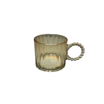 Taza 300ml asa perlas venecia ambar MOD. 0932A