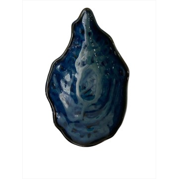 PLATO DISEÑO OSTRA AZUL 382IMP