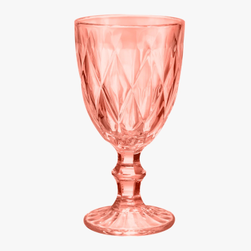 Copa labrada agua libia Rose Rombos 1547S 