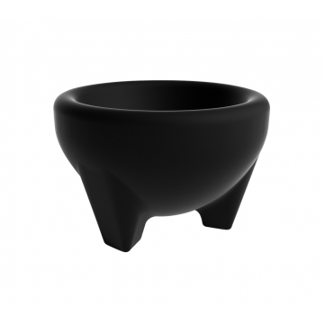 Molcajete negro mate 580cc mediterraneo