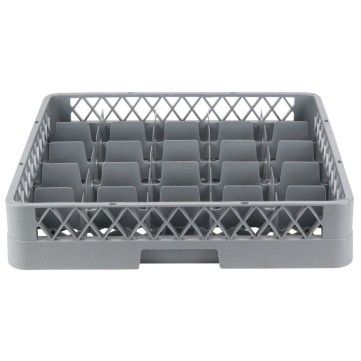 Rack gris para 25 vasos Para Vasos de 9 cm Travessa