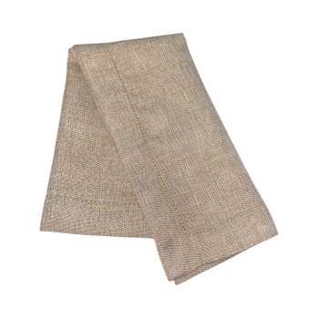 Servilleta 0ro Metálico Lino Vintage 50x50cm