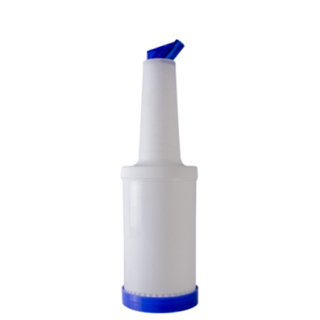 Bote Para Mezcla 1Lt Tapa Color Azul 