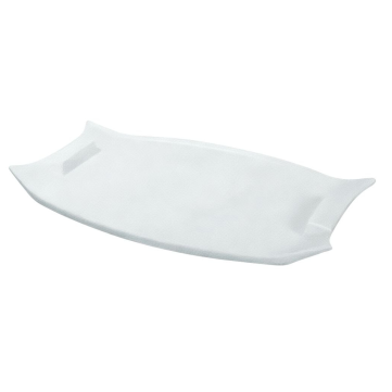 Bandeja Servir Ovalada Con Asa 46x28cm 