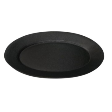 Comal Para Carne Ovalado 29x20cm Hierro Fundido 