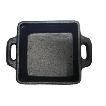 Cacerola Cuadrada Sin Tapa Hierro Fundido 