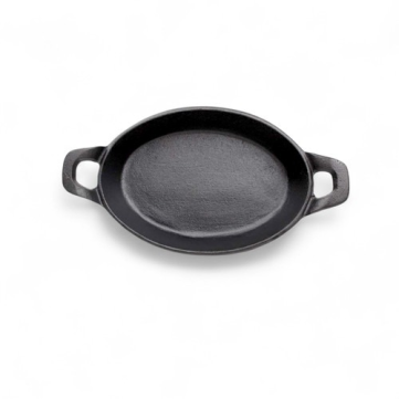 Cacerola Ovalada Chica Sin Tapa Hierro Fundido 