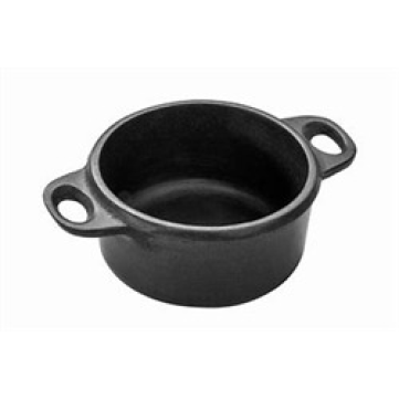 Cacerola Redonda Honda Sin Tapa Hierro Fundido 