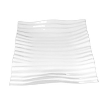 Platon Cuadrado 41x41cm Olas