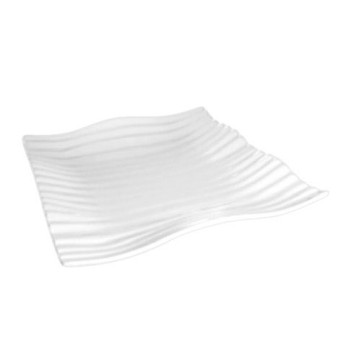 Plato Para Tapas-Plato Cuadrado 25x25cm Olas