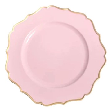 Plato Base Genova Rosa Filo Mod 3702P