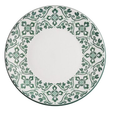 Plato Trinche 27cm Talavera Verde Cin 