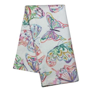 Servilleta Paru Mariposas Lino Vintage