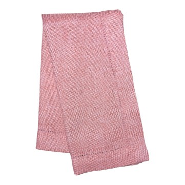 Servilleta Rosa Mauve Lino Vintage 