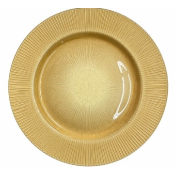 Bajo Plato Venecia Dorado 2717D