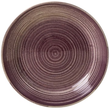 Plato Trinche 28cm Mexico Lindo Morado 