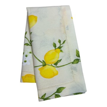 Servilleta Estampada limones Algodón 48X48cm