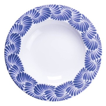 Ixchel Azul Plato Hondo 23cm 