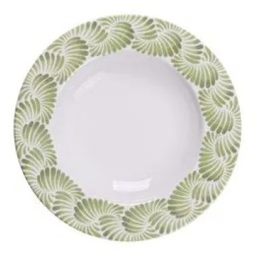 Ixchel Verde Plato Hondo 23cm 