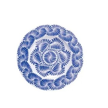 Ixchel Azul Plato Postre 21cm 