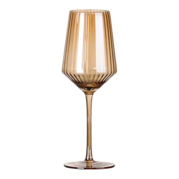 Copa Acanalada Mencia Color Ocre