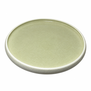 Plato Postre 22cm Creta Blanco Interior Beige Mod vz70-02-024