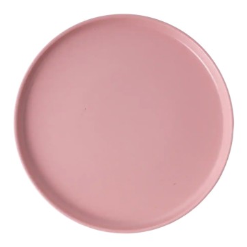 Plato Stone Lain Rosa Esmalte Mate 26.5*3cm Mod vz70-30