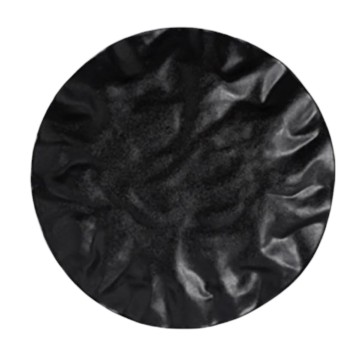 Plato Plisado Negro 30cm Mod vz70-124