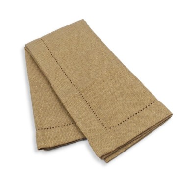 Servilleta Kaki lino vintage 50x50cm 