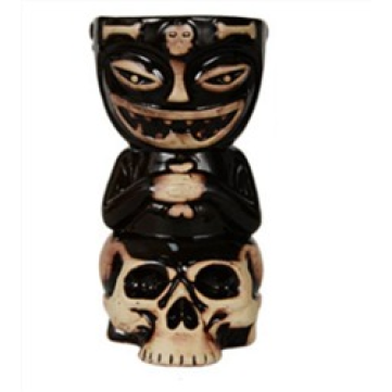 Vaso Tiki Cráneo Café 550ml