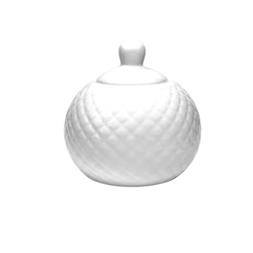 Azucarera con Tapa Aura Blanca