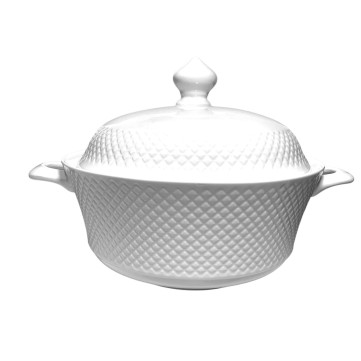 Sopera Con Tapa 1.5 Lts Aura Blanco 