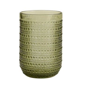 Vaso Hb Polka Verde Olivo Mod: 3313